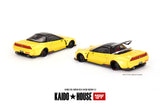 1:64 Honda NSX Kaido WORKS V1 Yellow -- KaidoHouse x Mini GT KHMG108