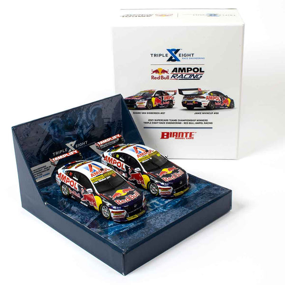 (Pre-Order) 1:43 2021 Teams Championship Winner Twin Set -- Red Bull Ampol Racing -- Biante