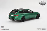 (Pre-Order) 1:18 BMW M3 Touring M (G81) -- Isle of Man Green Metallic -- TSM-Model