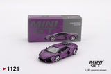 1:64 Lamborghini Revuelto -- Viola 30th Matte Purple -- Mini GT MGT01121