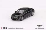 1:64 Mercedes-Benz EQS 580 4MATIC -- Black -- Mini GT