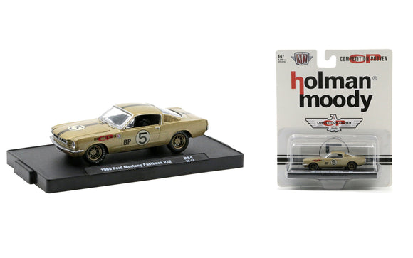 1:64 1965 Ford Mustang Fastback -- Holman Moody Bronze -- M2 Machines Auto Drive