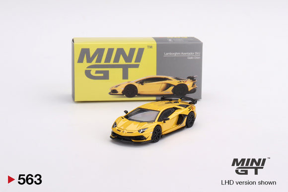 1:64 Lamborghini Aventador SVJ -- Giallo Orion (Yellow) -- Mini GT MGT00563