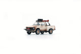 1:64 Toyota Hilux 1980 N60/N70 -- White (Rusting) w/Accessories -- BM Creations