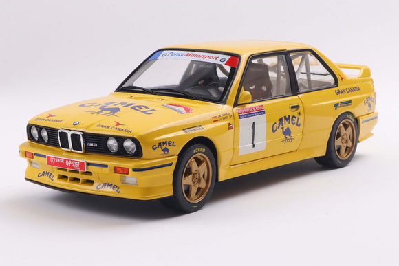 1:18 1992 Rally Principle Asturias -- #1 BMW E30 M3 -- Solido