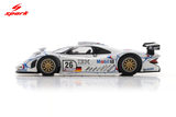 (Pre-Order) 1:64 1998 24 Hours of Le Mans Winner -- #26 Porsche 911 GT1-98 -- Spark