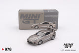 1:64 Toyota Supra VeilSide Combat V-II -- Combat Grey -- Mini GT MGT00978