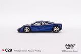 1:64 McLaren F1 -- Cobalt Blue -- Mini GT MGT00629