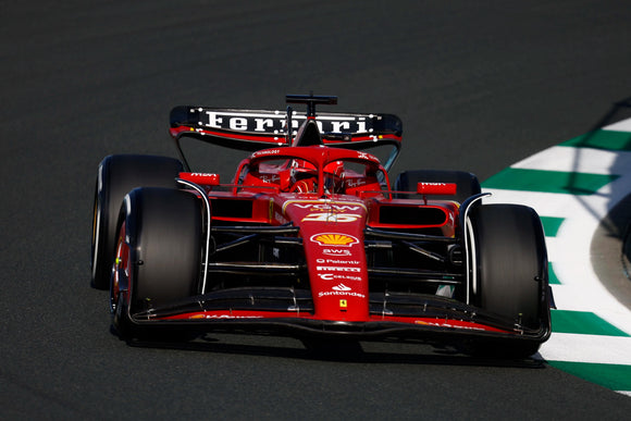 (Pre-Order) 1:18 2024 Charles LeClerc -- #16 Saudi Arabia GP -- Scuderia Ferrari SF-24 -- Looksmart F1