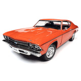 1:18 1969 Chevrolet Chevelle -- Orange Hugger -- American Muscle