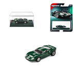 1:64 1965 Ford GT40 MK1 -- Green w/White Stripes -- Majorette: Collection Deluxe