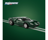 1:64 1965 Ford GT40 MK1 -- Green w/White Stripes -- Majorette: Collection Deluxe
