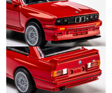 1:64 1986 BMW M3 (E30) -- Red -- Majorette: Collection Deluxe