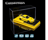 1:64 1995 Toyota Supra -- Yellow -- Majorette: Collection Deluxe