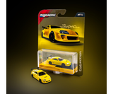 1:64 1995 Toyota Supra -- Yellow -- Majorette: Collection Deluxe