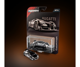 1:64 2005 Bugatti Veyron -- Chrome Silver -- Majorette: Collection Deluxe