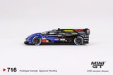 1:64 2023 Le Mans 24 Hrs 3rd -- #2 Cadillac V-Series.R -- Mini GT MGT00716