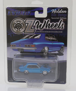 (Pre-Order) 1:64 "EVIL LJ" -- Holden LJ Torana - Blue -- Oz Wheels FSD