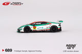 1:64 Lamborghini Huracan GT3 EVO2 -- #87 2023 Super GT Series -- Mini GT