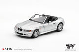 (Pre-Order) 1:64 BMW Z3 -- Titanium Silver -- Mini GT MGT01415