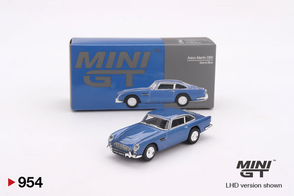 1:64 Aston Martin DB5 -- Sierra Blue -- Mini GT MGT00954