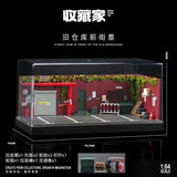 1:64 Diorama – Street View in Front of Old Warehouse Miniature Scene -- SCJ 82023