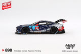 1:64 2024 IMSA Daytona 24 Hr -- #64 Ford Mustang GT3 -- Mini GT MGT00898