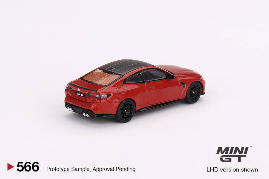 1:64 BMW M4 Competition (G82) -- Toronto Red Metallic -- Mini GT