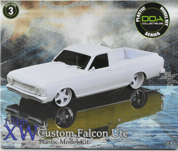 1:24 Ford XW Ute - Custom Slammed -- PLASTIC KIT -- DDA Collectibles