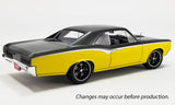 1:18 1966 Pontiac GTO Restomod -- Yellow/Black -- ACME