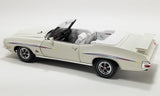 1:18 1971 Pontiac GTO Judge Convertible - Last Judge Built -- White -- ACME