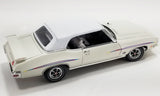 1:18 1971 Pontiac GTO Judge Convertible - Last Judge Built -- White -- ACME