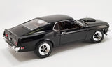 1:18 1969 Ford Mustang BOSS 429 -- Black Job 1 First Boss 429 Ever Built -- ACME