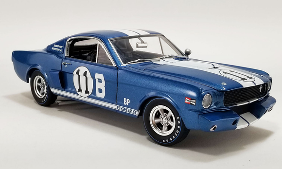 1:18 1965 Ford Mustang Shelby GT350R -- #11 B Blue - Mark Donohue -- ACME