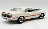 (Pre-Order) 1:18 1969 Ford Mustang 428 Cobra Jet -- Wimbledon White -- ACME