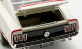 (Pre-Order) 1:18 1969 Ford Mustang 428 Cobra Jet -- Wimbledon White -- ACME
