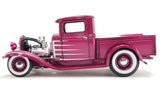 1:18 1932 Ford Pickup Hot Rod -- Cotton Candy Purple -- ACME