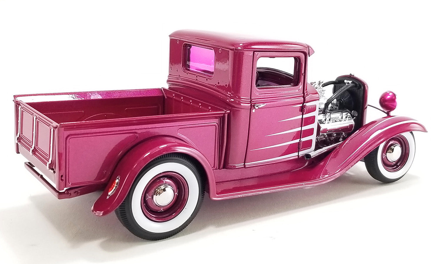 1:18 1932 Ford Pickup Hot Rod -- Cotton Candy Purple -- ACME