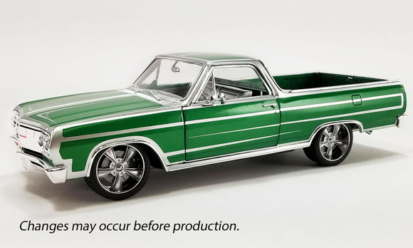 1:18 1965 Chevrolet El Camino Southern Kings Customs -- Calypso Green -- ACME