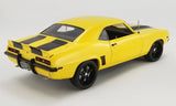 1:18 1969 Chevrolet Camaro Street Fighter -- Yellow Jacket -- ACME