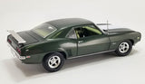1:18 1969 Chevrolet Copo Camaro -- Green -- ACME