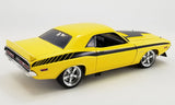 1:18 1971 Dodge Challenger Trans Am -- Street Fighter Yellow Chicayne -- ACME