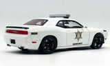 (Pre-Order) 1:18 2010 Dodge Challenger SRT8 - Hazzard County Sheriff -- Dukes of Hazzard  -- ACME