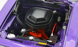 (Pre-Order) 1:18 1971 Plymouth HEMI Cuda Convertible - MCACN -- Plum Crazy Purple -- ACME