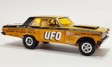 1:18 1965 Plymouth AWB Gasser -- "UFO" Gold/Black -- ACME