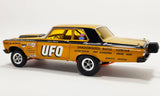 1:18 1965 Plymouth AWB Gasser -- "UFO" Gold/Black -- ACME