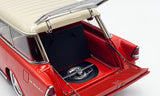 (Pre-Order) 1:18 1955 Chevrolet Nomad -- Gypsy Red/Shoreline Beige -- ACME