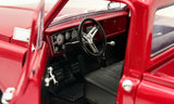 (Pre-Order) 1:18 1967 Chevrolet C-10 Custom -- Deep Red Metallic -- ACME
