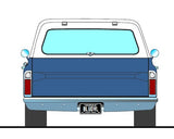 (Pre-Order) 1:18 1969 Chevrolet Blazer K/5 2WD - Street Custom -- Blue/White -- ACME