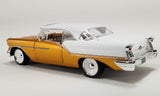1:18 1957 Oldsmobile Super 88 - Southern Kings Customs -- Pagan Gold/White -- AC
